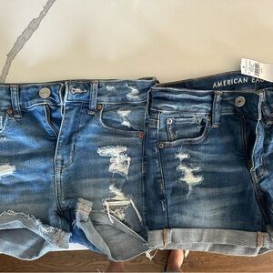 Jean shorts size 00